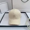 Chanells Hut modische Designerhut für Männer Frauen Luxusmarke Einzigartige Metallkristallballkappen Sport Doppelbuchstaben Baseball Cap 732