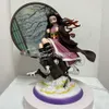 Costumi mascotte 23 cm Demon Slayer Figura anime Kochou Shinobu Figura Kanroji Mitsuri Action Figure Kimetsu No Yaiba Figurine Collection Doll Toy