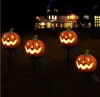 1pc Halloween Jack-O '-lantern Solar Light, Halloween Decoration, Solar Lawn Light, Outdoor Waterproof Decoration, Garden Lawn Decoration, Post Harts Jack-O' -lantern