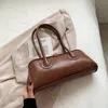 Senior Sense Of Light Luxury Retro Shoulder Bag Female 2023 New Hong Kong Wind Armpit Bag Small Fashion Ins Baguette Bag