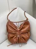 Bolso de hombro de mano con nudo de lazo para mujer, bandolera roja del mismo estilo, tendencia Primavera/Verano 2023, 231011