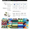 Men's Socks Men's Color Dress Casual Fashion Happy Socks Combed Cotton Autumn Winter Plus Size Socks Men Gifts 231011