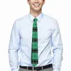 Bow Ties Geo Print Tie Metallic Design Wedding Neck Retro Trendy For Men Custom Diy Collar Slitte Gift Idea