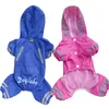 Hondenkleding Reflecterende huisdierregenjas voor kleine honden Waterdichte puppy-kat-jumpsuits Chihuahua-kleding Ademende Corgi Yorkie-regenjas 231011