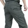 Men's Pants 2024 Lightweight Tactical Breathable Outdoor Casual Army Military Long Trouser Male Waterproof Quick Dry Cargo