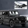 Diecast Model 132 Alloy Trailer RV Truck Car Metal rekreation Offroad Vehicle Camper Sound and Light Kids Toy Gift 231010