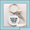Jewelry Keychains Lanyards Bible Verse Key Chains Faith Keychain Scripture Quote Christian Jewelry For Friend Women Men Inspiratio Otv Dh9Wk