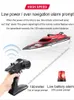 electricrc boats hj808 RC Boat 24Ghz 25kmh Highspeed Remote Control Racing Ship Speed ​​Speed ​​Kids Model 231010