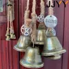 Decorações de Natal JJYY Wall Mounted Wind Chime Pray for Blessing Bell Door Retro Decorativo Pingente 3 Bells 6 Bells Opcional 231011