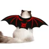 Cat Costumes Pet Cat Small Dog Bat Wing Cosplay Prop Halloween Fancy Dress Costum Outfit Wings Clothes Po Props Cat Accessories 231011