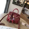 Litchi Berkins Designer Classic Bag Cross Cutie Lady Bags Summer Mini Top Leather Quality Shoulder Handbag Girl Tote Crossbody Small 20cm Xtks