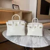 H Top Totes Bote Bir Kins Qualitativ hochkarätige Umhängetasche Lady Klassiker Designer Vielseitige Taschen Krokodil Ein Muster Leder Handtasche Fashio K8dm