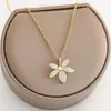 Simple Fashion Luxury 18K Gold Plated pendant Lip chain necklace rose gold clavicle necklace Jewelry Accessories Gifts no box