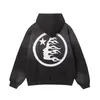 Hoge kwaliteit Hellstar Hoodies Designer Hoodie Heren Losse Hoodies Sweatshirt High Street Rapper Gewassen Zwart Heavy Craft Unisex Tops met lange mouwen Hell Star Sweatshirt