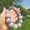 Chokers Vedawas jasny sztuczny naszyjnik perłowy dla kobiet impreza 2023 Trend Biżuteria 231010