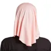 Ethnic Clothing Cross Hijab Hat muzułmańskie kobiety gotowe do noszenia noszenia natychmiastowego szalika islam pełna okładka czapka z czapką jednoczęściową Amira modlitwa