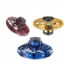 Magic Balls Fidget Flying Spinner Magic Balls Toys With Lights Hand Operated Mini Drönor för barn UFO inomhus utomhusspel roliga saker C DHUX1