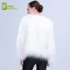 Kvinnors päls faux päls 6xl kvinnor faux päls led lätt kappa juldräkter cosplay fluffy päls jacka utkläder vinter varm festival fest klubb överrock 231010