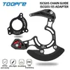 Cykelgrupper Set Toopre Ultralight Bicycle Chain Stabilisator Hög styrka AL7075 MTB Guide ISCG03 05 BB Mount för 32T 38T Chainring 231010