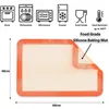 Mattarelli Tappetini per pasticceria LMETJMA Tappetino da forno in silicone Tappetini liquidi riutilizzabili antiaderenti per uso alimentare KC0474 231011