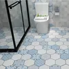 Wall Stickers Self Adhesive Waterproof Thicken Tile Floor Sticker Bathroom Non Slip Kitchen Toilet Living Room Decor PVC 231010