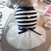 Abbigliamento per cani Abito da principessa estivo per animali Cucciolo Tutu per gatti Tutu per chihuahua Yorkie Costume sottile per festa di nozze