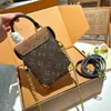 Luxe Designer Dames Camera Box Handtas Monogrammen Mode Mini Schoudertas Ketting Decoratie Crossbody Tas Rugzak Afneembare schouderriem CAMERA BOX