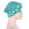 Roupas étnicas Estilo Boêmio Handmade Trança Turbante Cruz Bandana Slouchy Hat para Mulheres Muçulmano Hijab Islâmico Cabeça Envoltório Perda de Cabelo Chemo Cap