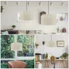 Pendant Lamps Vintage Chandelier E27 Woven Lampshade Bedside Living Room Table Light Cover Accessory