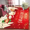 Decorazioni natalizie Tappeto natalizio personalizzabile Tappeto per soggiorno Camera da letto Tappeto da gioco di Natale Tappeto da gioco di Capodanno Tappeto per la casa