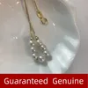 Pendant Necklaces ZHIXI Real Natural Akoya Pearl Necklace Fine Jewelry Choler for Women Round Brand Party Gifts X2661 231010