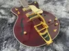 Gitara elektryczna Dupleks Tremolo System Złoty sprzęt MAHOGANY BODY BODY MUSIC INSTRUMENT PURYLE Kolor