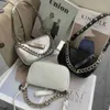 Cross Body Urban Simple Soft Chain Rivet Short Shoulder Strap Bag 2023 New Fashion Shoulder Bagblieberryeyes