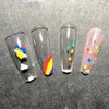 Nail Polish 2/4/6/12pcs nail art painting pen kit Drawing Painting Graffiti Line Nail Brush Flower Abstract Lines Details Nail Beauty Tool 231011