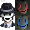 Costume Accessories LED Mask Anime High-Rise Invasion Sniper Mask Japanese Tenkuu Shinpan Cosplay Come Accessories Halloween Party MaskL231011