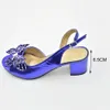 Dress Shoes Arrival Italian and Bags Matching Set Decorated with Butterfly Women S Nigeria Fashion Wedding Bride 231010