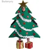 Tematdräkt Jul Stage Performance kommer Cosplay Halloween Christmas Tree Doll Clothing With Foot Coversl231010