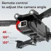 E63 Mini Pro RC Drone 4K Câmera Controle Remoto Quadcopter 360 ° Evitar Obstáculos Altura Fixa Pairando Brinquedo Aeronave