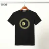DSQ PHANTOM TURTLE T-shirt da uomo di design italiano Milano Moda Logo Stampa T-shirt Estate Nero Bianco T-shirt Hip Hop Streetwear 102253