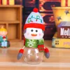Decorações de Natal 17 8Cristmas Candy Jar Bottle Snowman Bag Santa Bag Sweet Caixas Crianças Crianças Presentes Ano 2023 Navidad