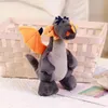 Nouveau jouet en peluche dinosaure série originale bully dragon peluche poupée double tête dragon volant poupée cadeau d'anniversaire pour enfants en gros