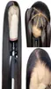 Peluca de cabello humano Frontal de encaje 360, línea de cabello Natural prearrancada, relación media de densidad 150, pelucas frontales de encaje Remy rectas peruanas 9272693