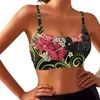 Dames Tanktop Polynesische Tribal Pohnpei Totem Tatoeageafdrukken Sneldrogend Comfortabel Sport-bh's Sexy Zwart en groen Yoga beha Dame Vakantie