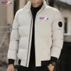 Men's Jackets Winter Padded Jacket Thickened Large Size Casual Fashion Youth Standing Collar Short Coat 231011