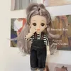 人形16cm bjd for girls 18 doll diy toy with clessould dressupファッション13可動継手の赤ちゃん