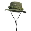 Wide Brim Hats Bucket Hats Outdoor Breathable Cotton Bucket Hat Men Women Solid Casual Boonie Hats Fishing Hat Fashion Safari Summer Cap Hiking Sun Caps 231010