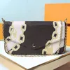 أكياس الكتف Dapu Handbag Counter Crossbody للنساء 2 قطعة حقيبة جلدية نساء عتيقة