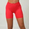 Shorts pour femmes en forme de V profond froissé serré hanche yoga fitness à la taille arrière sexy fille femmes vêtements