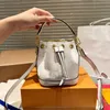 Mini moda torba kubełkowa 6 kolorów vintage crossbody luksusowe najlepsze designerskie torby na ramię