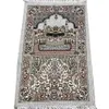 カーペットイスラム教徒の祈りの敷物タペットとタッセルブランケットイスラムカーペットマットQiblaポータブル刺繍ホームデコレーション70x110cm 231010